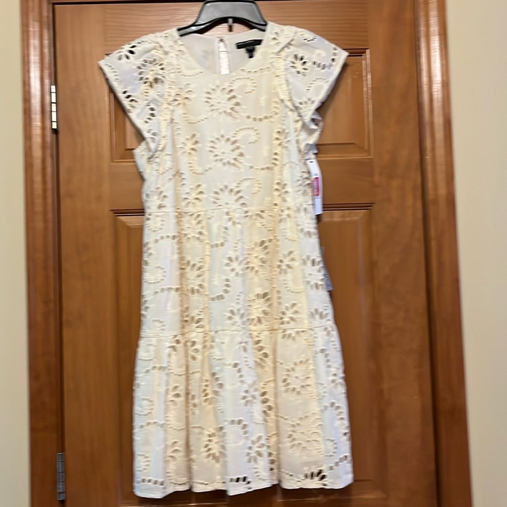 Eyelet dress